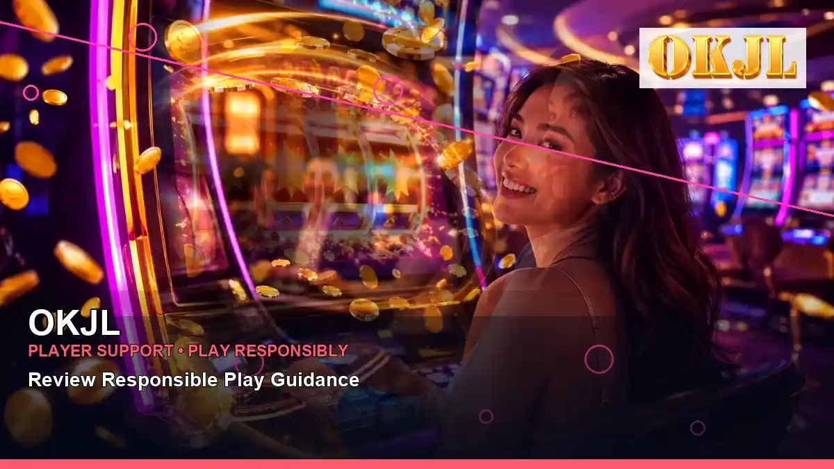 OKJL neon-lit neon jackpot slot games in a layered collage layout for Philippine players